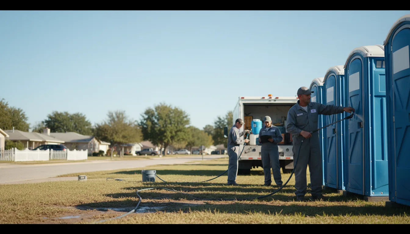 Long-Term Portable Toilet Rental in Matherville, IL near me